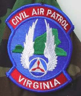 US Civil Air Patrol Southside Virginia USAF Wing CAP Camo Combat Coat 