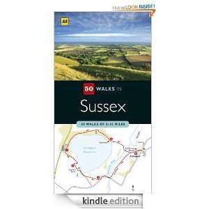 50 Walks in Sussex (AA 50 Walks Series) Automobile Association 