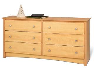 Sonoma 6 Drawer Bedroom Dresser   Maple   NEW  