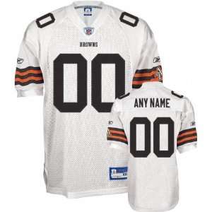   White Authentic Jersey: Customizable NFL Jersey: Sports & Outdoors