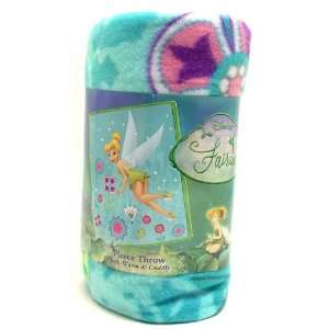  Disney Princess Fairies Tinkerbell Fleece Blanket Throw 