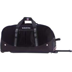  Athalon Baltimore Ravens 24 Inch Duffle Bag with Wheels 