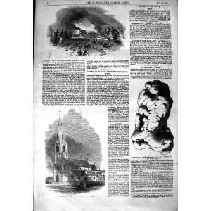   1850 CAVERSHAM PARK HOUSE FIRE CHURCH JOHN EVANGELIST: Home & Kitchen