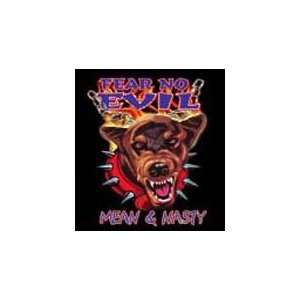  T shirts Bad to the Bone Fear No Evil with Dog XXL 
