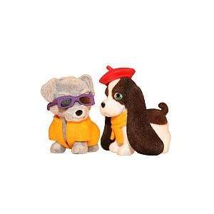   Trendy Pups  Puppy in My Pocket 2 Pack Series 1 (Chaser) Toys & Games