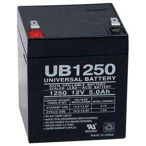  New Upg 85983/D5741 Sealed Lead Acid Batteries 12v 5 Ah .187 Tab 