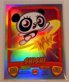 MOSHI MONSTERS MASH UP SERIES 2 RAINBOW FOIL CARDS PICK YOUR OWN 