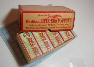   of store Dealers DOZEN BOX, HEDDON SPOOKS, 19 lures in 20 boxes  