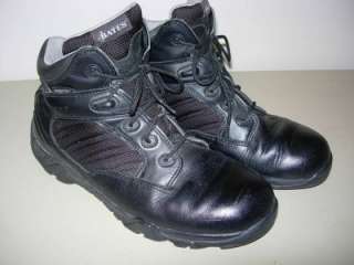 Mens 12 BATES GX4 GTX GORE TEX Black BOOTS Leather & Nylon Light Tough 