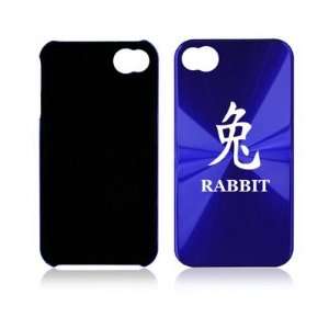 Apple iPhone 4 4S 4G Blue A821 Aluminum Hard Back Case Cover Chinese 