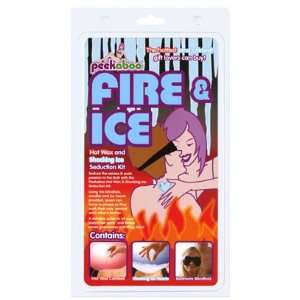  Peekaboo Fire & Ice Kit Hot Wax & Ice Massage Seduction 