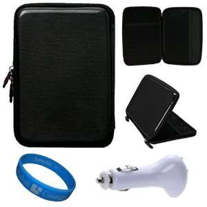Black EVA Carbon Fiber Durable Protective Hard Cube Carrying Case with 
