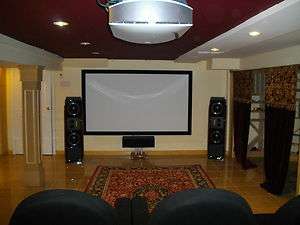 Complete Home Theater:Projector, Screen,Speakers,Electronics etc, must 