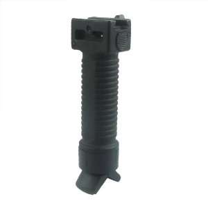  Bipod Front Hand Grip Foregrip Black with iron leg