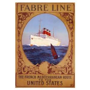  Fabre Line Poster Print