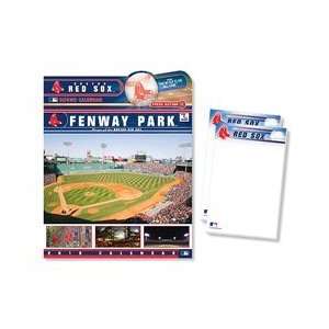   Sox Fenway Park Sound Wall Calendar & Notepad Set
