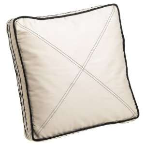  Nautica Campbell 16 by 16 Inch Decorative Pillow, Sand 