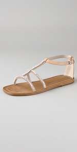 Marc by Marc Jacobs Rhinestone Flat Sandals  