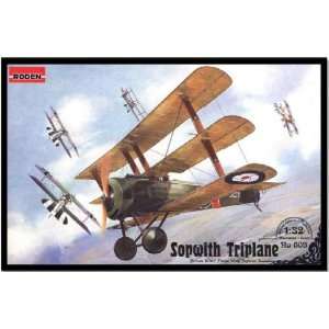  RODEN   1/32 Sopwith WWI British Triplane Fighter (Plastic 