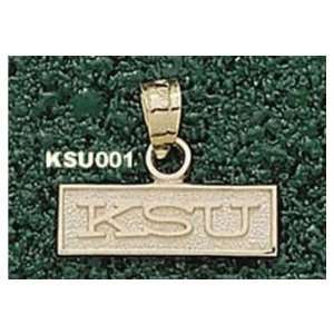    14Kt Gold Kansas State University Ksu 3/16