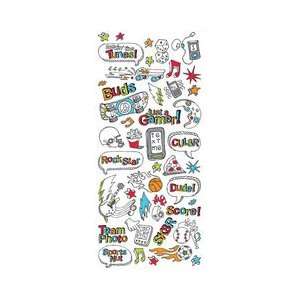 Creative Imaginations   KidDoodle Collection   Cardstock Stickers 