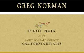 Greg Norman Estates California Estates Pinot Noir 2004 