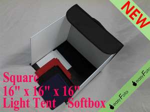 Portable Photo Studio Lighting Photo Light Tent softbox square 40cm/16 