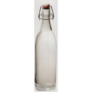 Claret Bottles 750ml. Clear Glass, Case of 12: Kitchen 