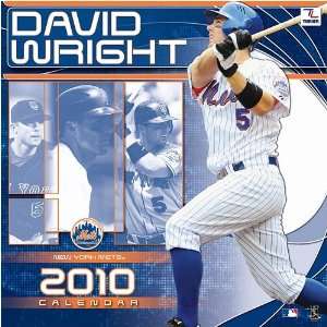  David Wright 2010 New York Mets 12x12 Wall Calendar 
