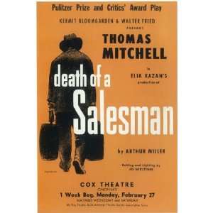  Death Of A Salesman (Broadway) by Unknown 11x17 Kitchen 