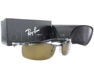   Rayban RB 8305 082/83 Dark Carbon Polar Brown Tech Sunglasses  