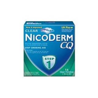 NICODERM CQ STEP 1 14 CLEAR PATCHES EXP DATE BETWEEN 12/11  02/2012