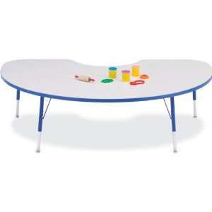   Rainbow Accents KYDZ Kidney Shaped Activity Table: Furniture & Decor