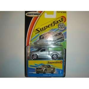  : 2004 Matchbox Superfast Ford SVT Lightning Silver #2: Toys & Games