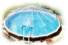 ROUND ABOVE GROUND SWIMMING POOL SOLAR SUN DOME REPLACEMENT COVER 