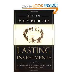  Lasting Investments A Pastors Guide for Equipping 