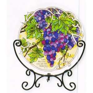  Grape Arbor   Tabletopper by Joan Baker