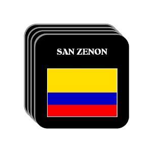  Colombia   SAN ZENON Set of 4 Mini Mousepad Coasters 
