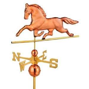   623P Full Size/Standard Weathervane Patchen Horse   Polished Baby