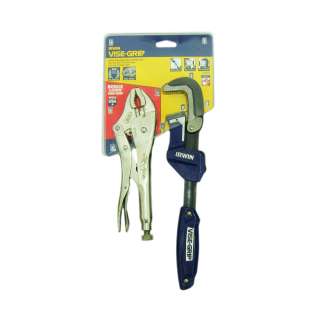  Grip® Quick Adjusting Pipe Wrench Set/Value Pack 038548039893  