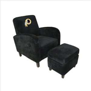  Baseline 125626 Sports Logo Den Chair With Ottoman 