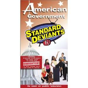  Standard Deviants TV American Government [VHS] Standard 