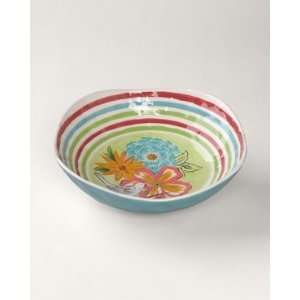  Coldwater Creek Paradise serving Multicolor bowl