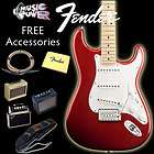 Fender American Special Stratocaster Guitar Red With Gig Bag & Free 