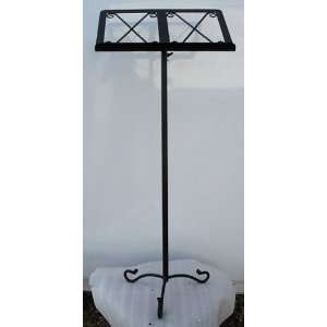  Wrought Iron Handcrafted Music Stand: Home & Kitchen
