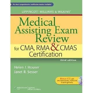  Kaplan Medical Assistant Exam Review (9781419553417 