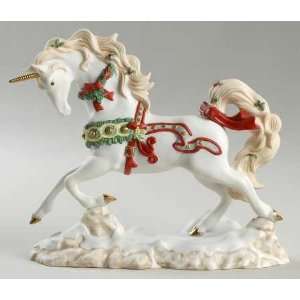 Yuletide Granduer (1999), Princeton Gallery Porcelain Unicorn, The 