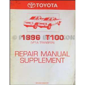   Toyota T100 4WD Repair Shop Manual Supplement Original: Toyota: Books