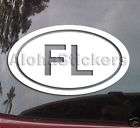 Florida State NAMEs Sticker Decal 4 Laptop Auto Truck  