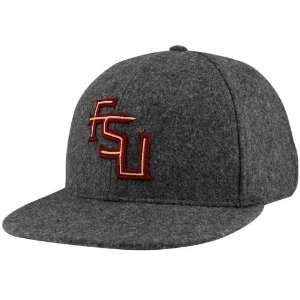 Nike Florida State Seminoles (FSU) Gray Melton Wool Fitted Hat:  